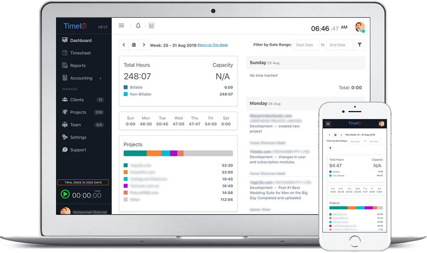 Employee Time Tracking - Timelo